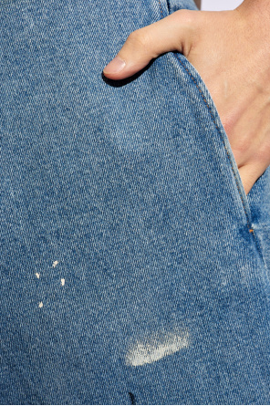 MM6 Maison Margiela Jeans with paint splatters