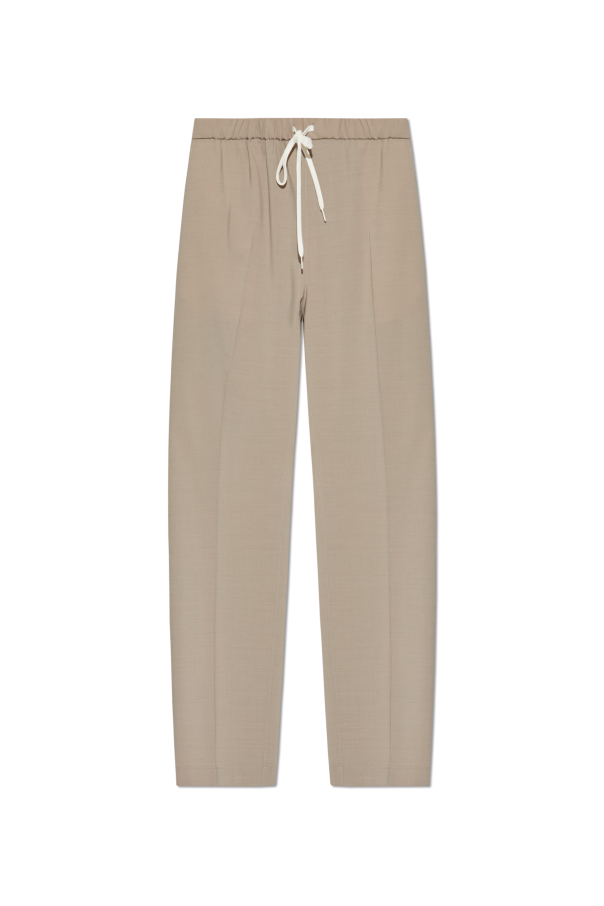 Loose-fit pleated trousers od MM6 Maison Margiela