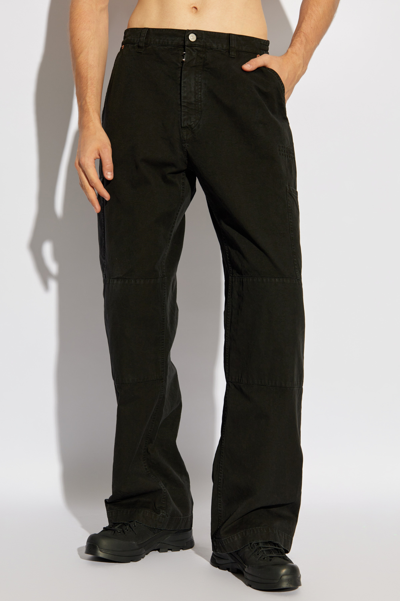 MM6 Maison Margiela Cotton trousers by MM6 Maison Margiela