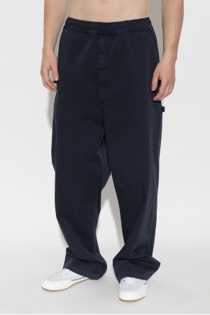 MM6 Maison Margiela Spodnie z szerokimi nogawkami