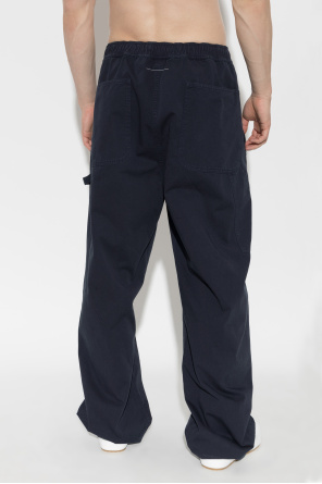 MM6 Maison Margiela Spodnie z szerokimi nogawkami