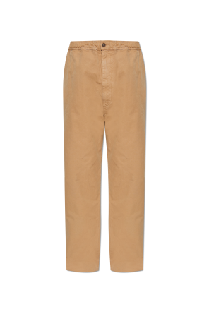 Trousers with logo