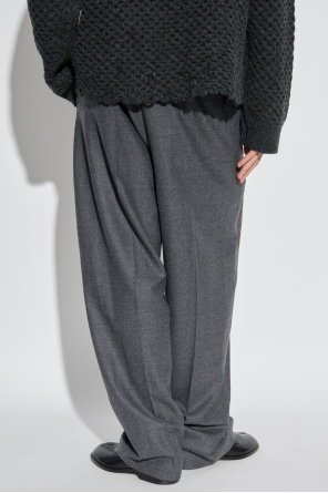 MM6 Maison Margiela Wełniane spodnie