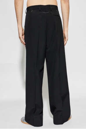 MM6 Maison Margiela Pantalones de raya marcada