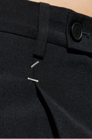 MM6 Maison Margiela Pantalones de raya marcada