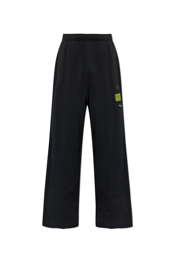 Sweatpants with logo patch od MM6 Maison Margiela