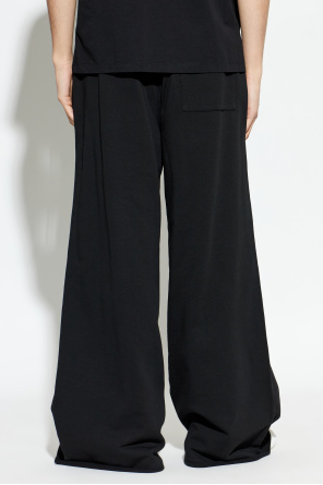 MM6 Maison Margiela Pantalones de chándal con parche del logo