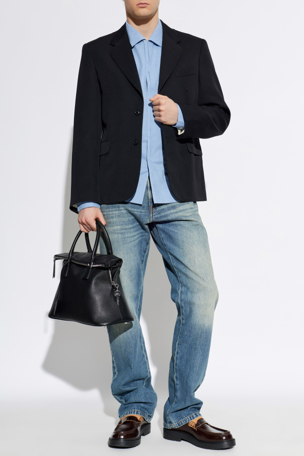 MM6 Maison Margiela Jeansy z efektem `vitage`