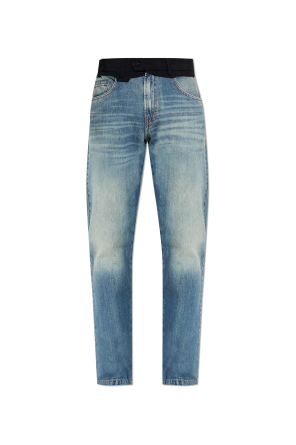 Jeans with 'vitage' effect