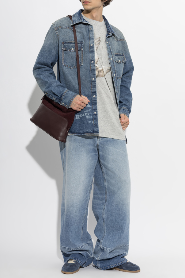 MM6 Maison Margiela Jeansy z szerokimi nogawkami