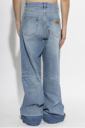 MM6 Maison Margiela Jeansy z szerokimi nogawkami