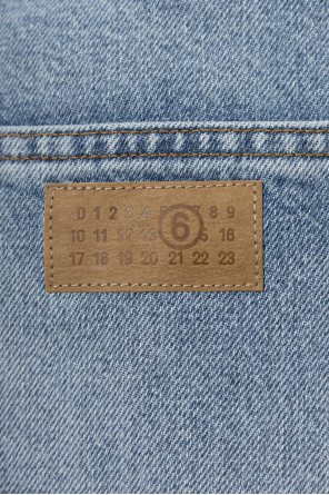 MM6 Maison Margiela Jeansy z szerokimi nogawkami
