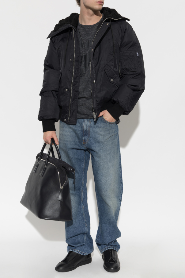 MM6 Maison Margiela Jeansy o prostym kroju