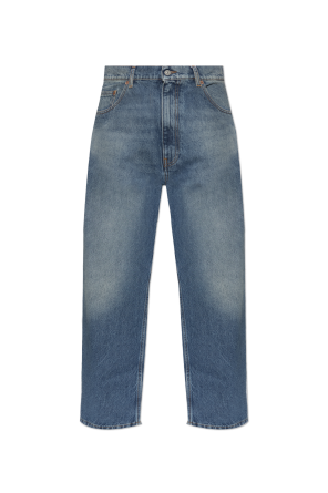Straight-leg jeans