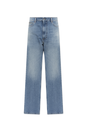 Straight-leg jeans