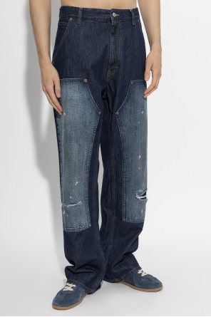 MM6 Maison Margiela Vintage-effect jeans