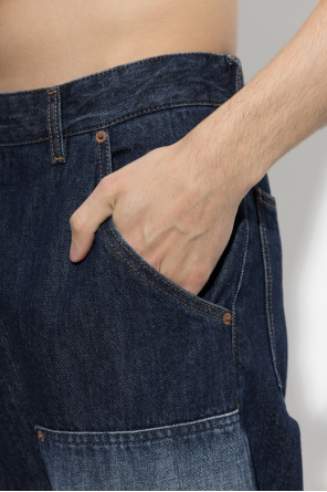 MM6 Maison Margiela Vintage-effect jeans