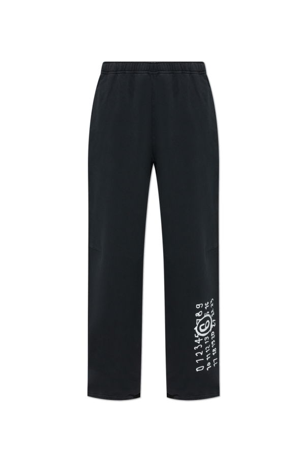 MM6 Maison Margiela Sweatpants with printed logo