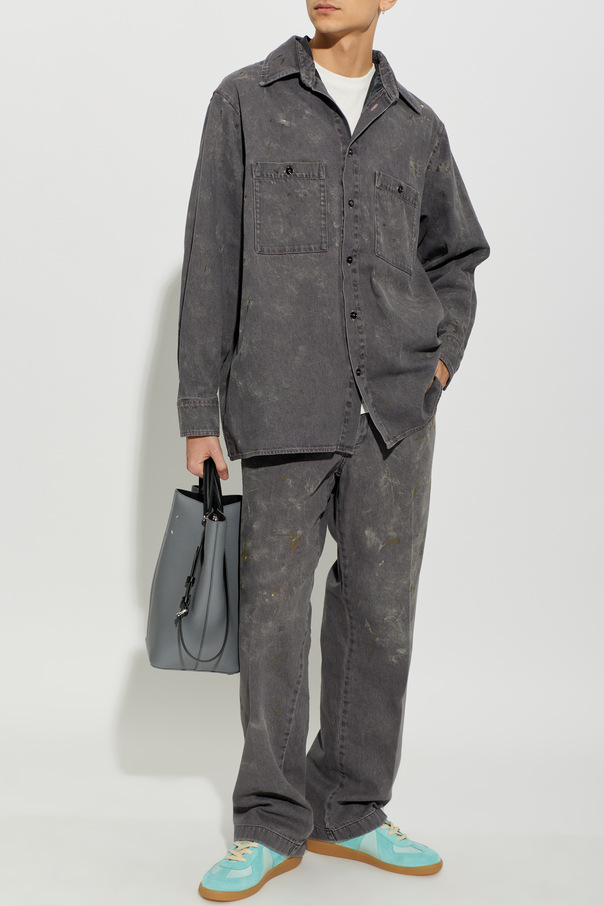 MM6 Maison Margiela Дънки с винтидж ефект