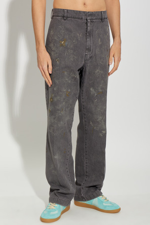 MM6 Maison Margiela Дънки с винтидж ефект