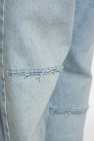 MM6 Maison Margiela light blue Jeans with vintage effect