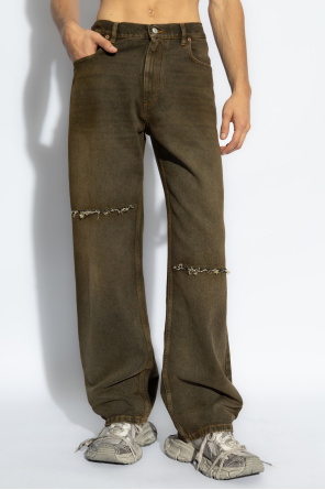 MM6 Maison Margiela Jeans with vintage effect