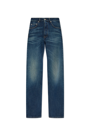 Tapered-leg jeans