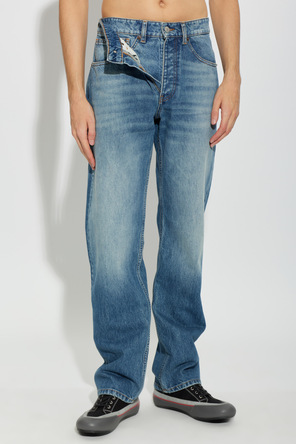 MM6 Maison Margiela Calças de ganga com pernas afuniladas