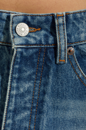 MM6 Maison Margiela Calças de ganga com pernas afuniladas