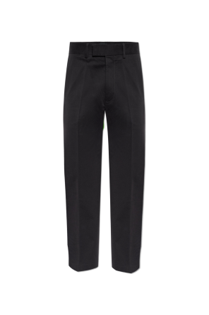 Tapered leg trousers