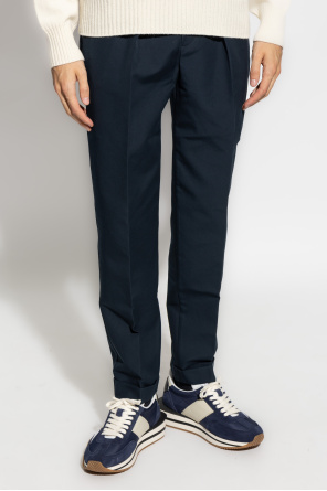 Tom Ford Cotton trousers with rolled-up legs