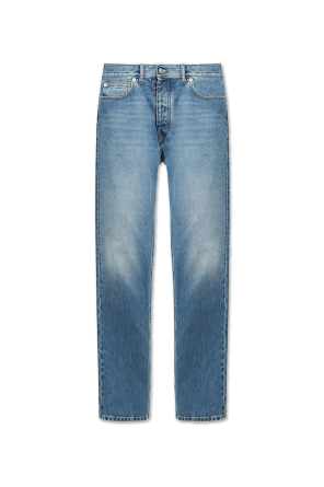 Straight-cut jeans