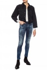 Diesel NAVY BLUE ‘Slandy’ distressed jeans