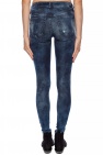 Diesel NAVY BLUE ‘Slandy’ distressed jeans