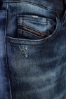 Diesel NAVY BLUE ‘Slandy’ distressed jeans