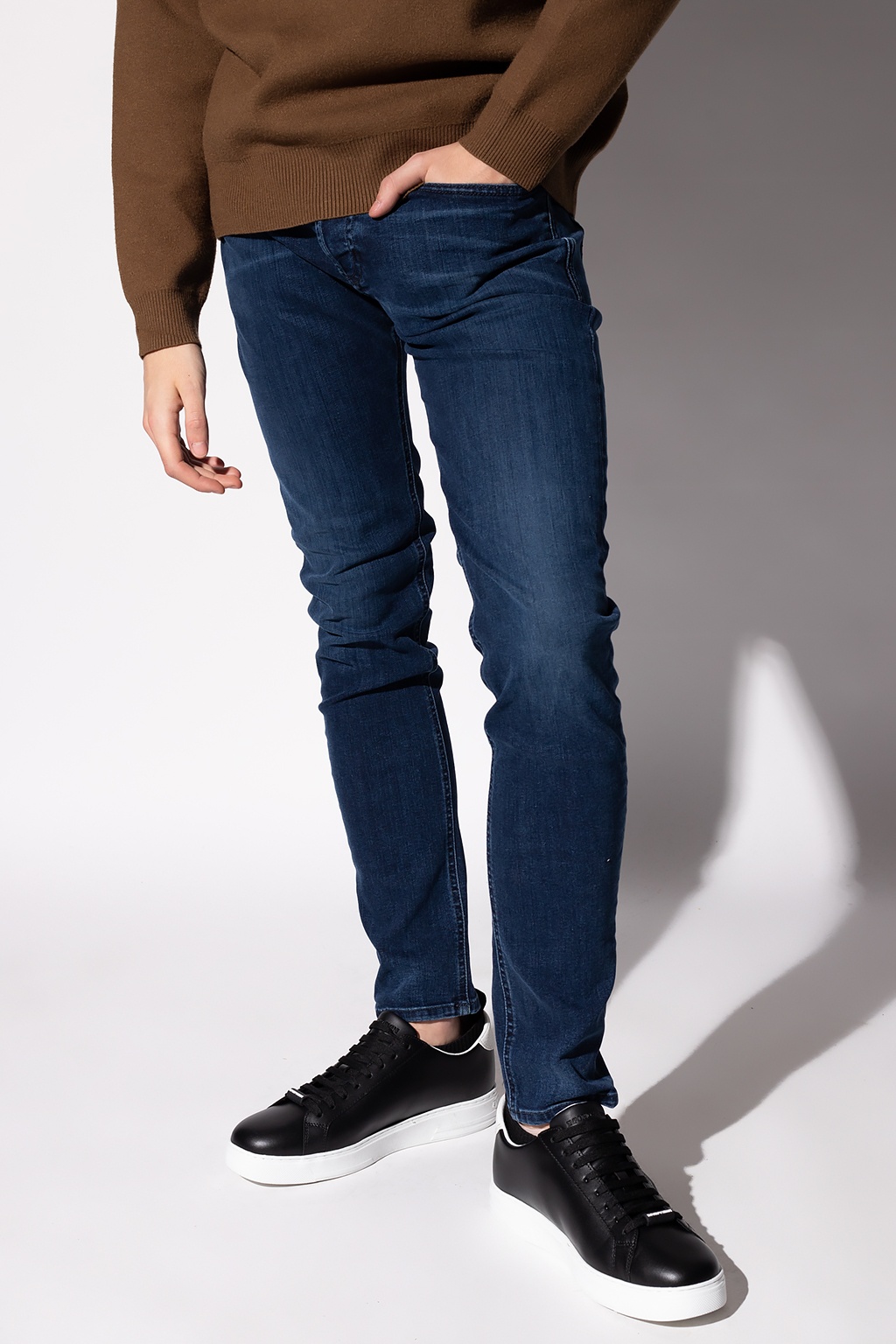diepgaand vork Score Diesel 'Sleenker' skinny jeans | Yours Bordeaux leggings | Men's Clothing |  IetpShops