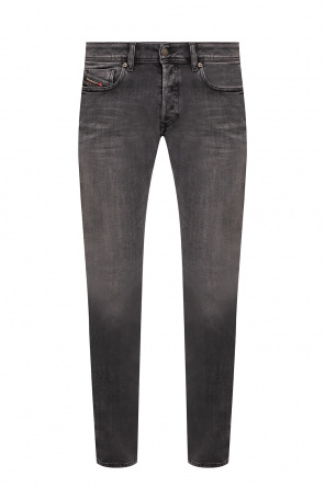 Emporio Armani stonewashed slim-fit jeans