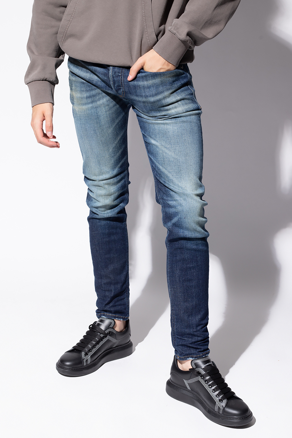 Diesel ‘Sleenker’ distressed jeans