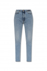 jil sander straight leg cotton trousers item