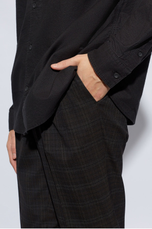 AllSaints Spodnie ze wzorem w kratę ‘Spica’