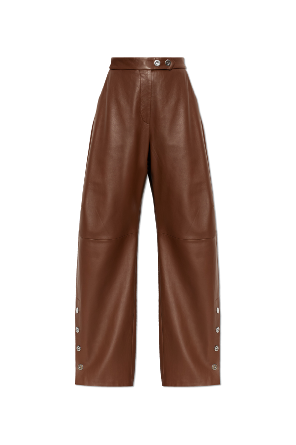 ‘Cinepresa’ leather trousers od Sportmax