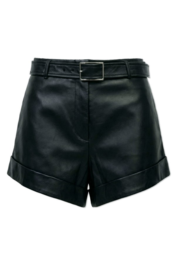 Leather shorts "Vasaio" od Sportmax