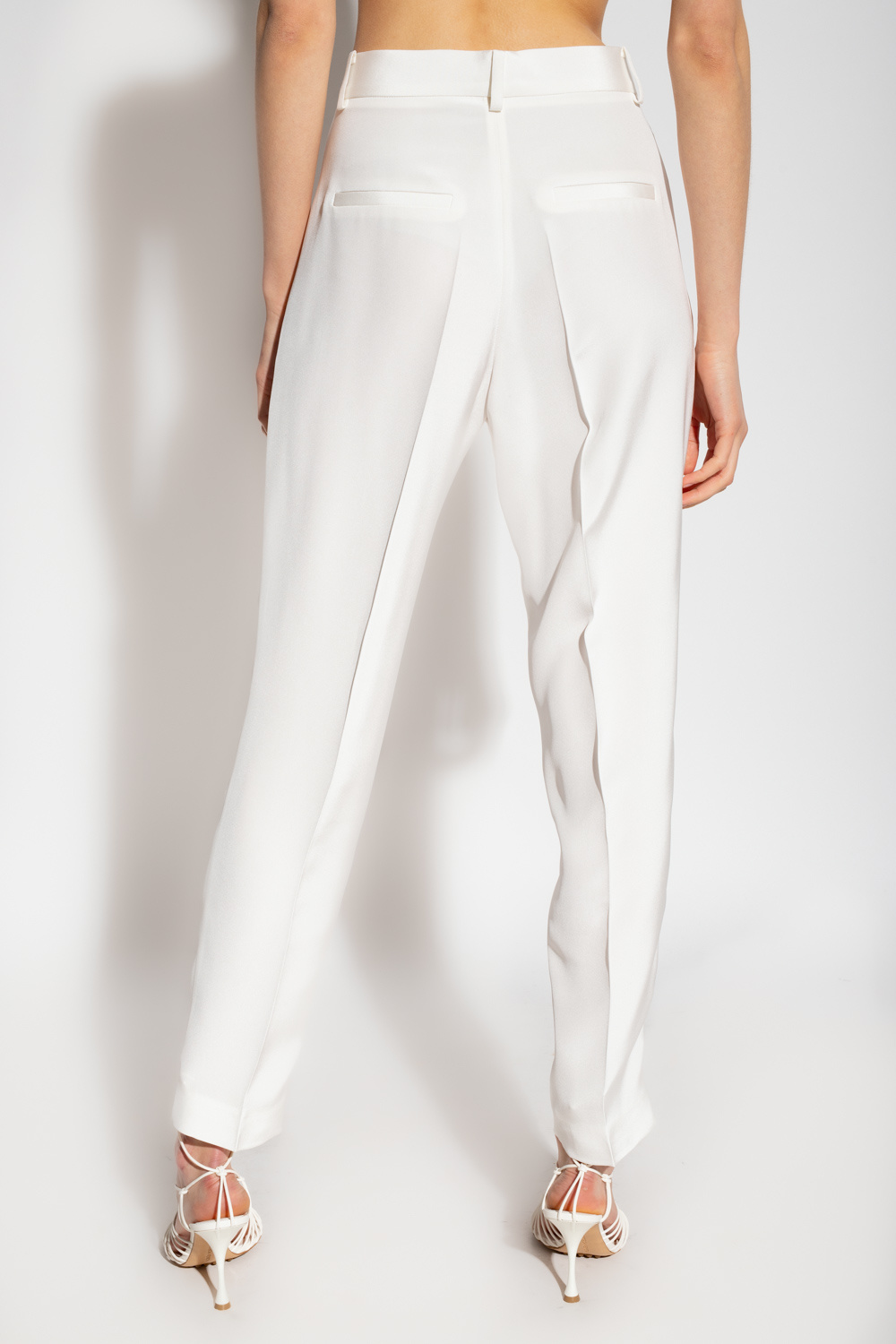 The Mannei ‘Caen’ silk trousers