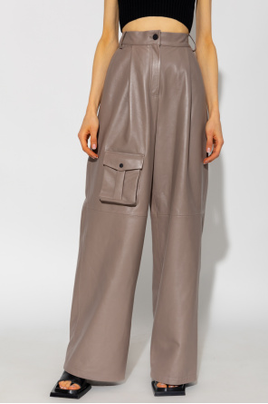 The Mannei ‘Pantin’ split-neck trousers