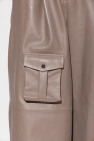 The Mannei ‘Pantin’ leather trousers