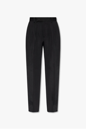 Trousers with wide legs od Amiri