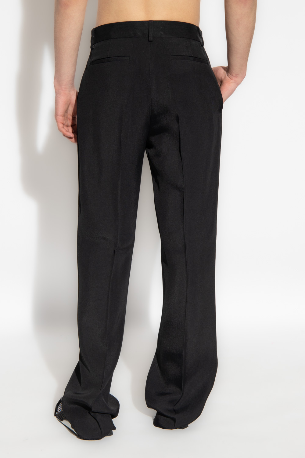 Black Trousers with wide legs Amiri - Vitkac GB