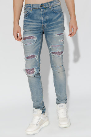 Amiri Jeans with logo