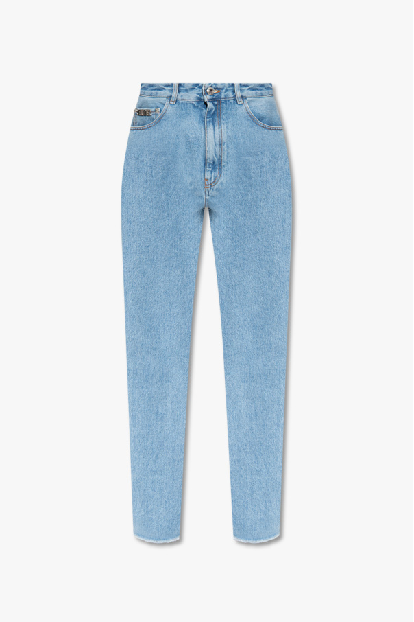 GCDS just rhyse eritrea antifit jeans light blue