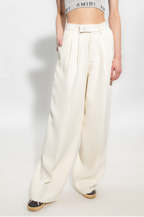 Amiri Trousers past with wide legs